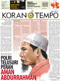 Cover Koran Tempo - Edisi 2016-01-26