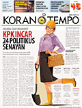 Cover Koran Tempo - Edisi 2016-01-28