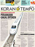 Cover Koran Tempo - Edisi 2016-01-29
