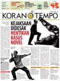 Cover Koran Tempo - Edisi 2016-02-04