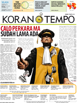 Cover Koran Tempo - Edisi 2016-02-16