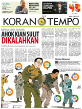 Cover Koran Tempo - Edisi 2016-03-01