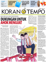 Cover Koran Tempo - Edisi 2016-03-11