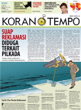Cover Koran Tempo - Edisi 2016-04-11