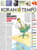 Cover Koran Tempo - Edisi 2016-04-15
