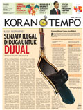 Cover Koran Tempo - Edisi 2016-07-13
