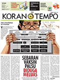 Cover Koran Tempo - Edisi 2016-07-18