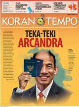 Cover Koran Tempo - Edisi 2016-08-15