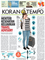 Cover Koran Tempo - Edisi 2016-09-01