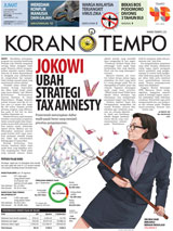 Cover Koran Tempo - Edisi 2016-09-02