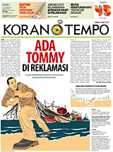 Cover Koran Tempo - Edisi 2016-09-14