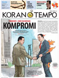 Cover Koran Tempo - Edisi 2016-09-27