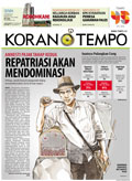 Cover Koran Tempo - Edisi 2016-10-03