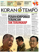 Cover Koran Tempo - Edisi 2016-10-06