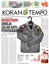 Cover Koran Tempo - Edisi 2016-10-10