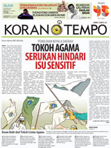 Cover Koran Tempo - Edisi 2016-10-18