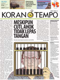 Cover Koran Tempo - Edisi 2016-10-25