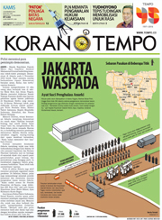 Cover Koran Tempo - Edisi 2016-11-03
