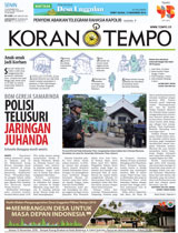 Cover Koran Tempo - Edisi 2016-11-14