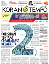 Cover Koran Tempo - Edisi 2016-11-23