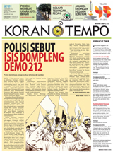 Cover Koran Tempo - Edisi 2016-11-28
