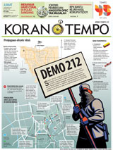 Cover Koran Tempo - Edisi 2016-12-02
