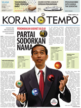 Cover Koran Tempo - Edisi 2017-01-03