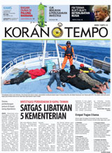 Cover Koran Tempo - Edisi 2017-01-12