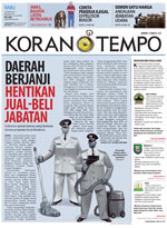 Cover Koran Tempo - Edisi 2017-01-18