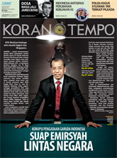 Cover Koran Tempo - Edisi 2017-01-20