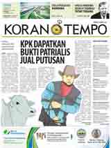 Cover Koran Tempo - Edisi 2017-01-30