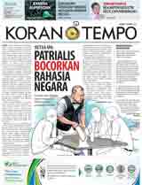 Cover Koran Tempo - Edisi 2017-01-31