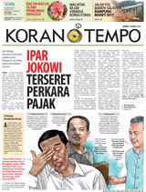 Cover Koran Tempo - Edisi 2017-02-20
