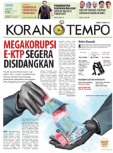 Cover Koran Tempo - Edisi 2017-02-27