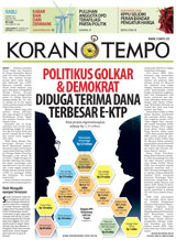 Cover Koran Tempo - Edisi 2017-03-08
