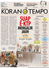 Cover Koran Tempo - Edisi 2017-03-09