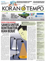 Cover Koran Tempo - Edisi 2017-04-11