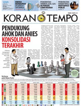 Cover Koran Tempo - Edisi 2017-04-17