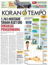 Cover Koran Tempo - Edisi 2017-07-10