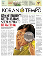 Cover Koran Tempo - Edisi 2017-07-17