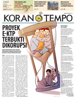 Cover Koran Tempo - Edisi 2017-07-21