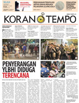 Cover Koran Tempo - Edisi 2017-09-19