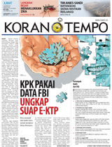 Cover Koran Tempo - Edisi 2017-10-06