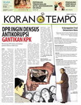 Cover Koran Tempo - Edisi 2017-10-17