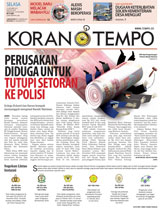 Cover Koran Tempo - Edisi 2017-10-31