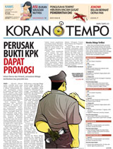 Cover Koran Tempo - Edisi 2017-11-02