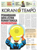 Cover Koran Tempo - Edisi 2017-11-14