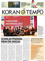 Cover Koran Tempo - Edisi 2017-11-27