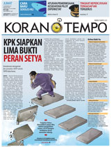Cover Koran Tempo - Edisi 2017-12-08