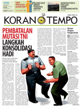 Cover Koran Tempo - Edisi 2017-12-21
